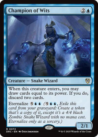Champion of Wits (Commander: Aetherdrift) Near Mint