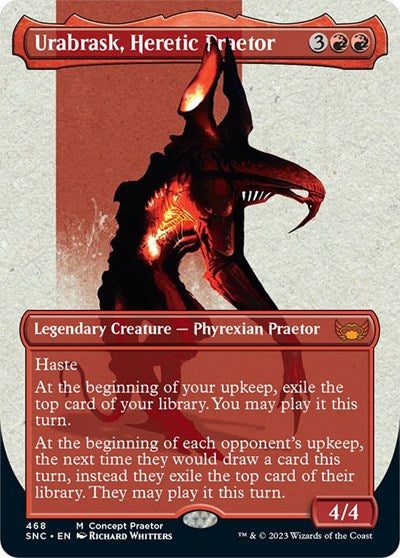 Urabrask, Heretic Praetor (Concept Praetor) (Phyrexia: All Will Be One) Near Mint
