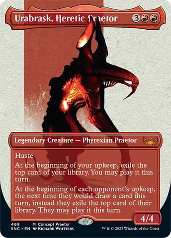 Urabrask, Heretic Praetor (Concept Praetor) (Phyrexia: All Will Be One) Near Mint