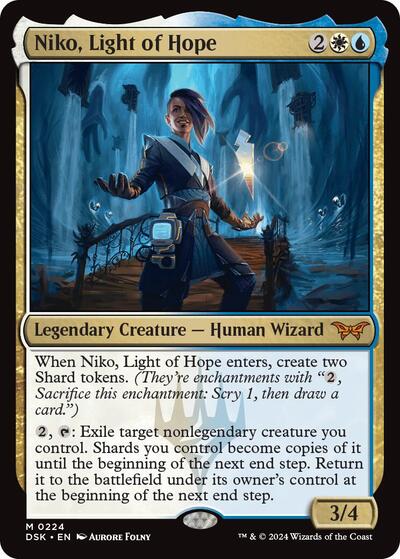Niko, Light of Hope (Duskmourn: House of Horror) Near Mint Foil
