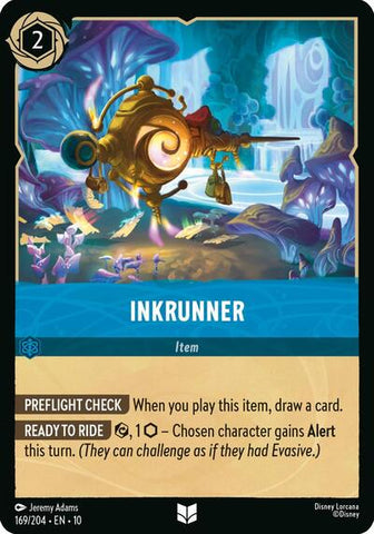 Inkrunner (Whispers in the Well) Near Mint Cold Foil