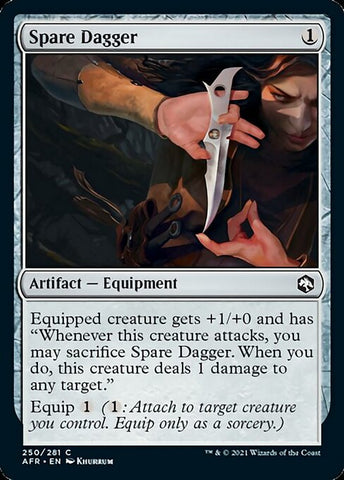 Spare Dagger (Adventures in the Forgotten Realms) Near Mint