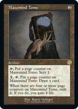 Mazemind Tome (The Brothers' War: Retro Frame Artifacts) Near Mint