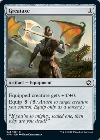 Greataxe (Adventures in the Forgotten Realms) Near Mint