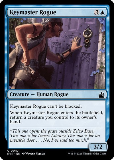Keymaster Rogue (Ravnica Remastered) Near Mint Foil