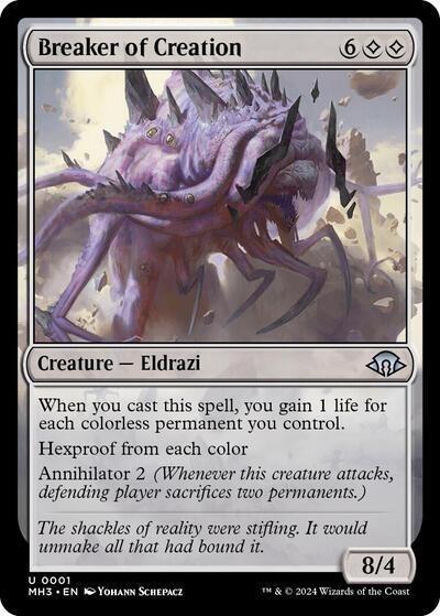 Breaker of Creation (Modern Horizons 3) Near Mint Foil