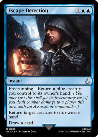 Escape Detection (Universes Beyond: Assassin's Creed) Near Mint Foil