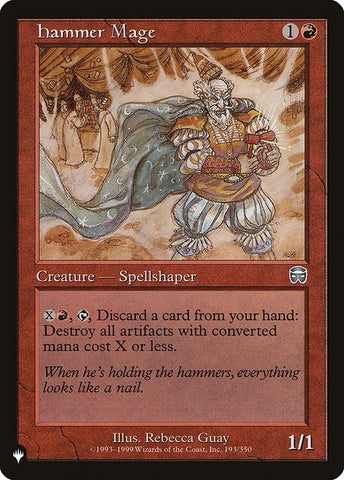 Hammer Mage (The List) Near Mint
