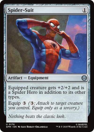 Spider-Suit (Marvel's Spider-Man) Near Mint Foil
