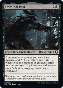 Criminal Past (Commander Legends: Battle for Baldur's Gate) Near Mint Foil