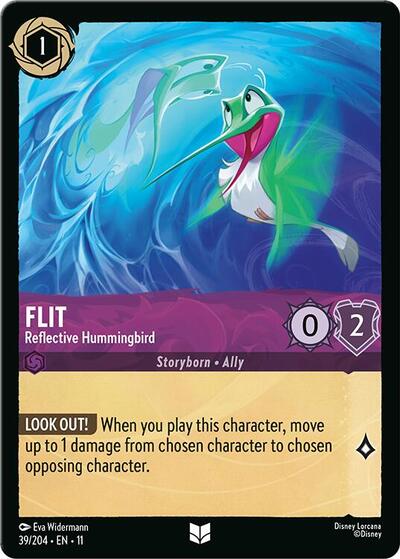 Flit - Reflective Hummingbird (Winterspell) Near Mint