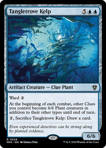 Tangletrove Kelp (Commander: Murders at Karlov Manor) Near Mint