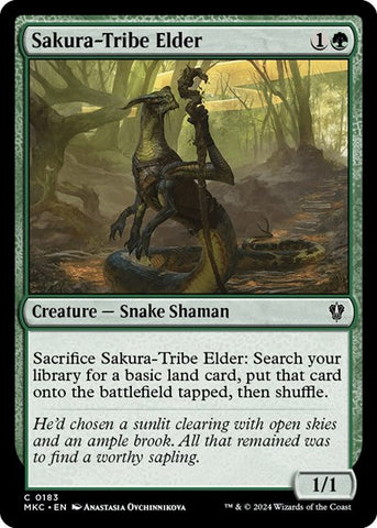 Sakura-Tribe Elder (Commander: Murders at Karlov Manor) Near Mint