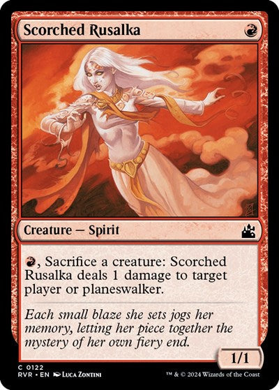 Scorched Rusalka (Ravnica Remastered) Near Mint