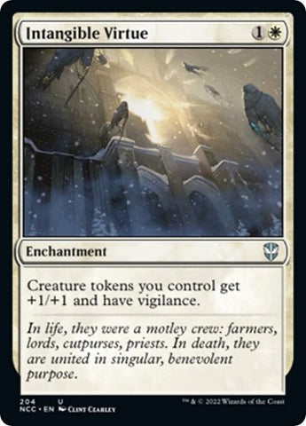 Intangible Virtue (Commander: Streets of New Capenna) Near Mint
