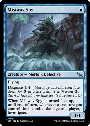 Mistway Spy (Murders at Karlov Manor) Near Mint Foil