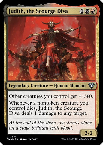 Judith, the Scourge Diva (Commander Masters) Near Mint