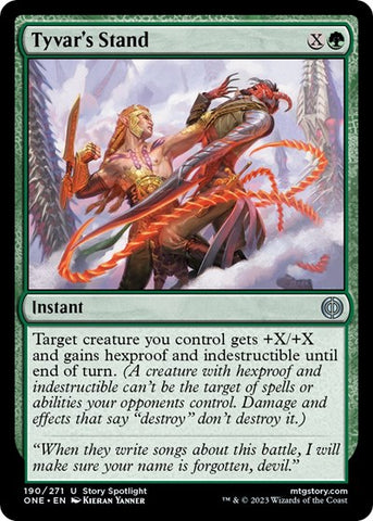 Tyvar's Stand (Phyrexia: All Will Be One) Near Mint