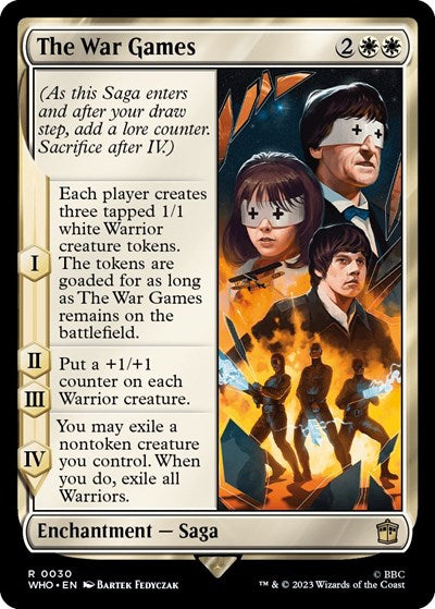 The War Games (Universes Beyond: Doctor Who) Near Mint