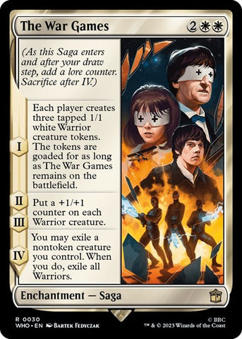 The War Games (Universes Beyond: Doctor Who) Near Mint