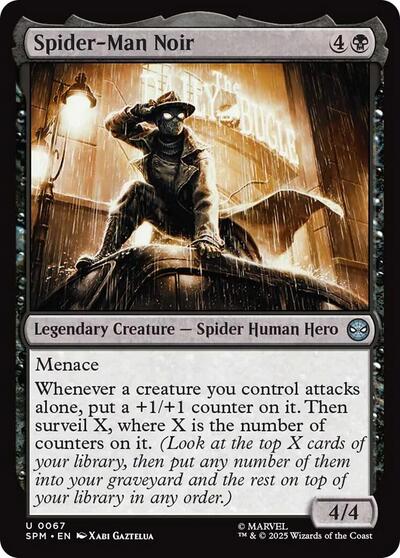 Spider-Man Noir (Marvel's Spider-Man) Near Mint
