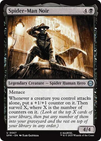 Spider-Man Noir (Marvel's Spider-Man) Near Mint