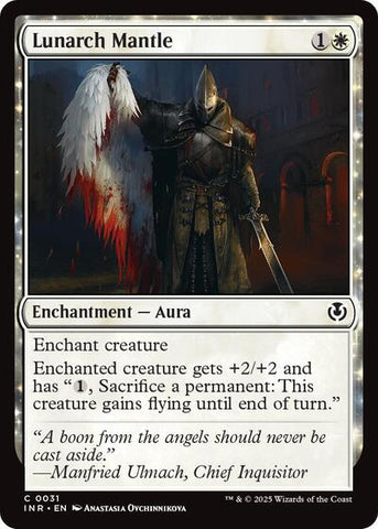 Lunarch Mantle (Innistrad Remastered) Near Mint Foil