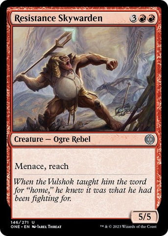 Resistance Skywarden (Phyrexia: All Will Be One) Near Mint