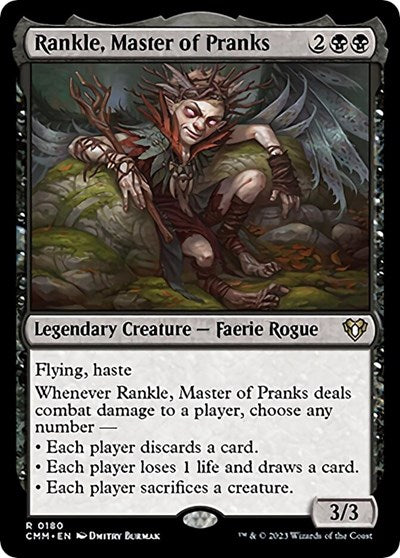 Rankle, Master of Pranks (Commander Masters) Near Mint