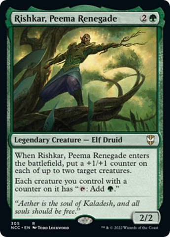 Rishkar, Peema Renegade (Commander: Streets of New Capenna) Near Mint
