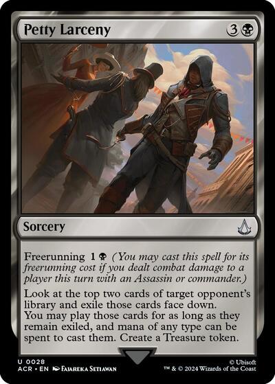 Petty Larceny (Universes Beyond: Assassin's Creed) Near Mint Foil