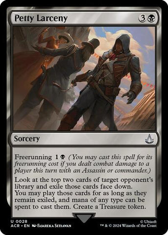 Petty Larceny (Universes Beyond: Assassin's Creed) Near Mint Foil