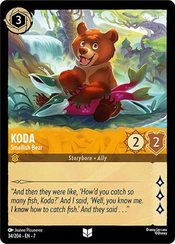 Koda - Smallish Bear (Archazia's Island) Near Mint