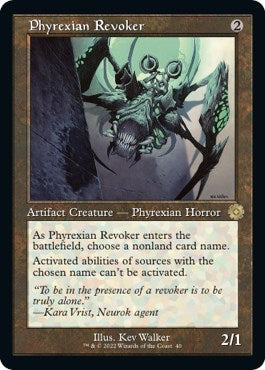 Phyrexian Revoker (The Brothers' War: Retro Frame Artifacts) Near Mint