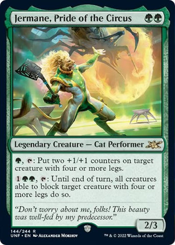 Jermane, Pride of the Circus (Unfinity) Near Mint