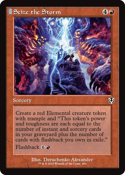 Seize the Storm (Retro Frame) (Innistrad Remastered) Near Mint