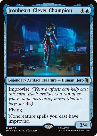 Ironheart, Clever Champion (Marvel Super Heroes) Near Mint Foil