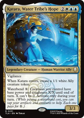 Katara, Water Tribe's Hope (Avatar: The Last Airbender) Near Mint Foil