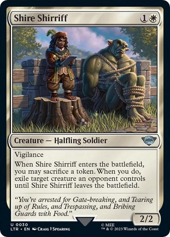Shire Shirriff (Universes Beyond: The Lord of the Rings: Tales of Middle-earth) Near Mint