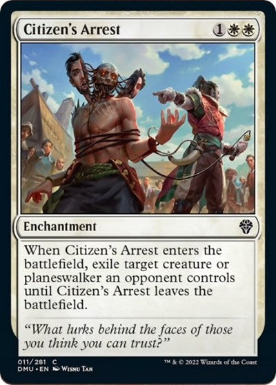 Citizen's Arrest (Dominaria United) Near Mint Foil