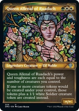 Queen Allenal of Ruadach (Showcase) (Dominaria United) Near Mint