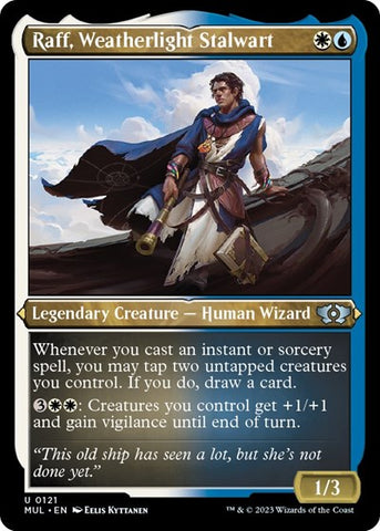 Raff, Weatherlight Stalwart (Foil Etched) (March of the Machine: Multiverse Legends) Near Mint Foil