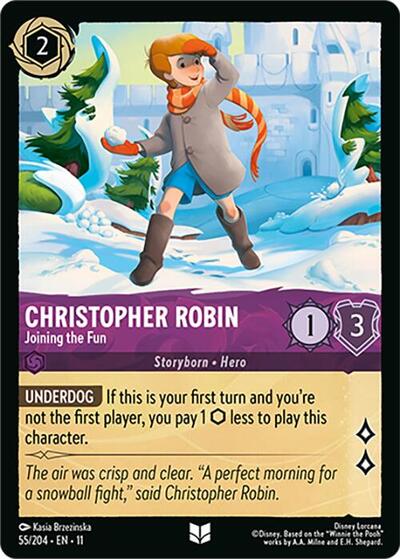 Christopher Robin - Joining the Fun (Winterspell) Near Mint