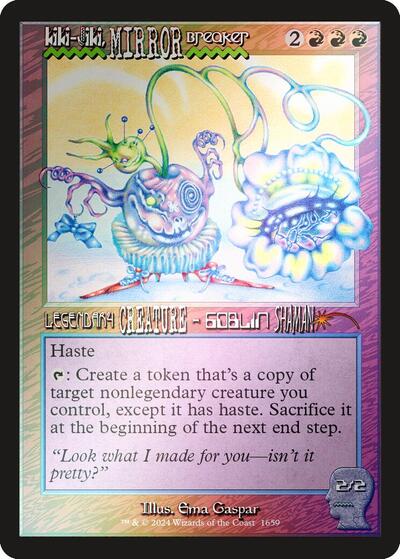 Kiki-Jiki, Mirror Breaker (Rainbow Foil) (Secret Lair) Near Mint Foil