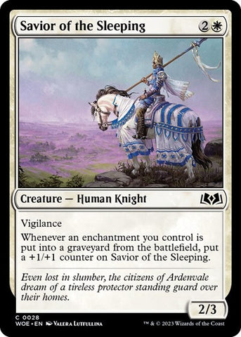 Savior of the Sleeping (Wilds of Eldraine) Near Mint