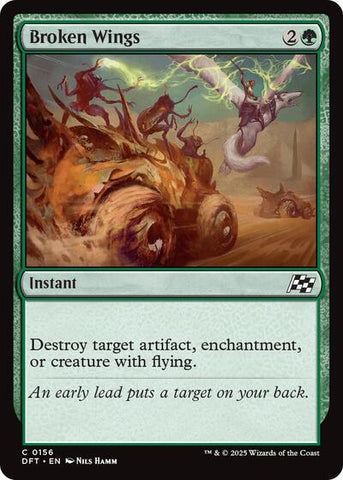 Broken Wings (Aetherdrift) Near Mint Foil