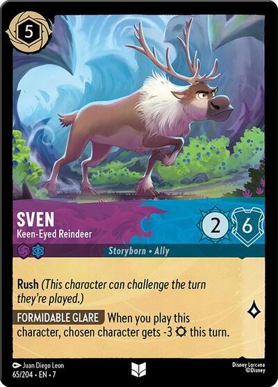 Sven - Keen-Eyed Reindeer (Archazia's Island) Near Mint