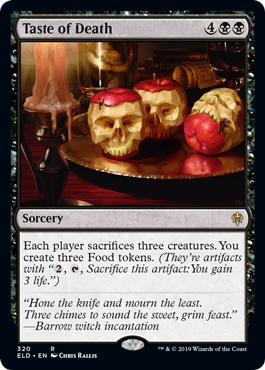 Taste of Death (Throne of Eldraine) Near Mint