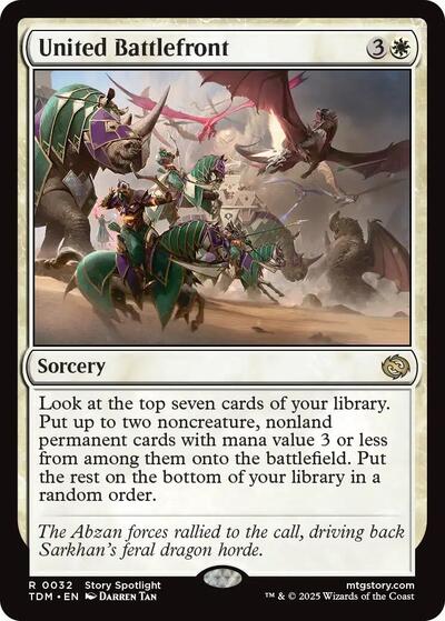 United Battlefront (Tarkir: Dragonstorm) Near Mint