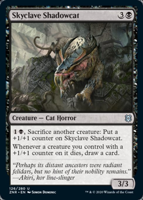 Skyclave Shadowcat (Zendikar Rising) Near Mint Foil